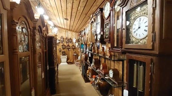 'Winding' down toward daylight saving time with local clock shop