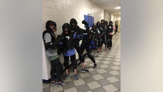 Marietta self-defense class teaches high school girls how to protect themselves