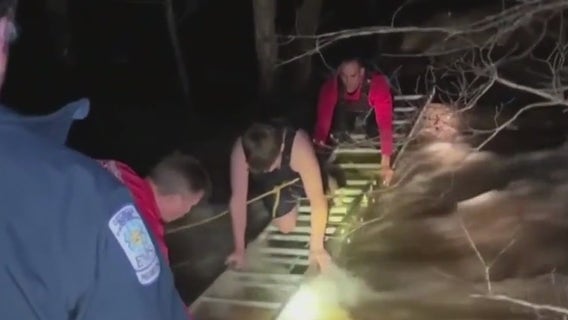 Firefighters save teenager flash flood in Peachtree City