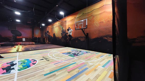 Scoring some spring break 'Air'-time at Alpharetta attraction