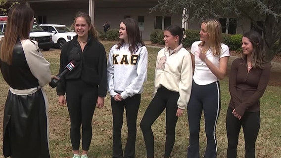 UGA students describe saving family from car that crashed into creek