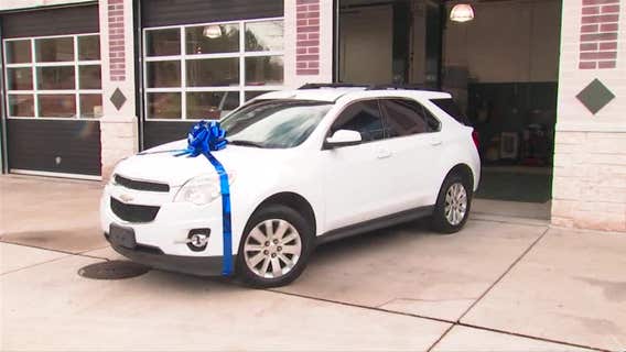 Metro Atlanta auto repair shop surprises single father with car