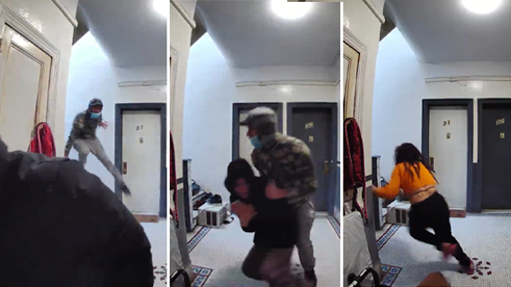 VIDEO: Man snatches teen from Queens apartment, mom fights off would-be kidnapper