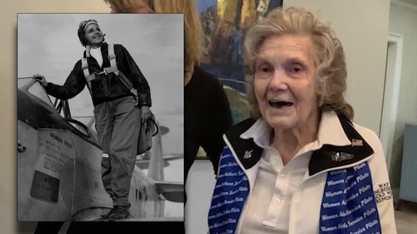At 102, WWII veteran pilot Jerrie Badger shared her trailblazing story of courage