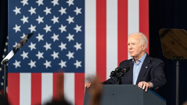 Biden says he regrets using term ‘illegal,’ as Trump hosts Laken Riley’s family at rally