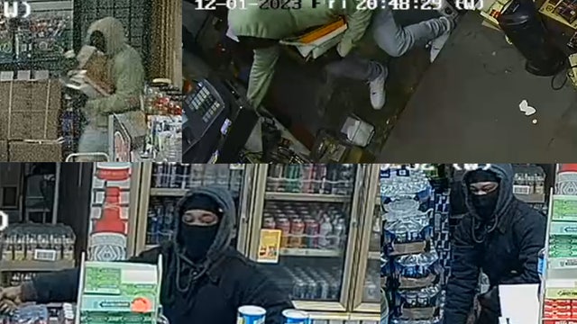 Police searching for 2 suspects in Atlanta food mart armed robbery