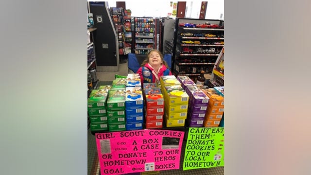 Illinois Girl Scout expected to sell 100,000th box of cookies: 'I love making the world a better place'