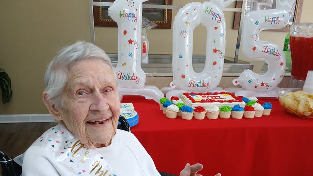 Carroll County woman celebrates 105th birthday