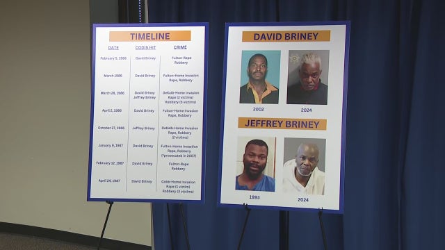 DeKalb County DA announces arrest of brothers linked to 1980s rapes, robberies