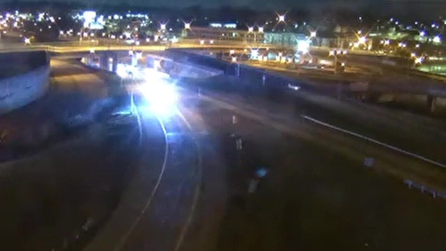 Pedestrian killed in crash on Downtown Connector exit ramp
