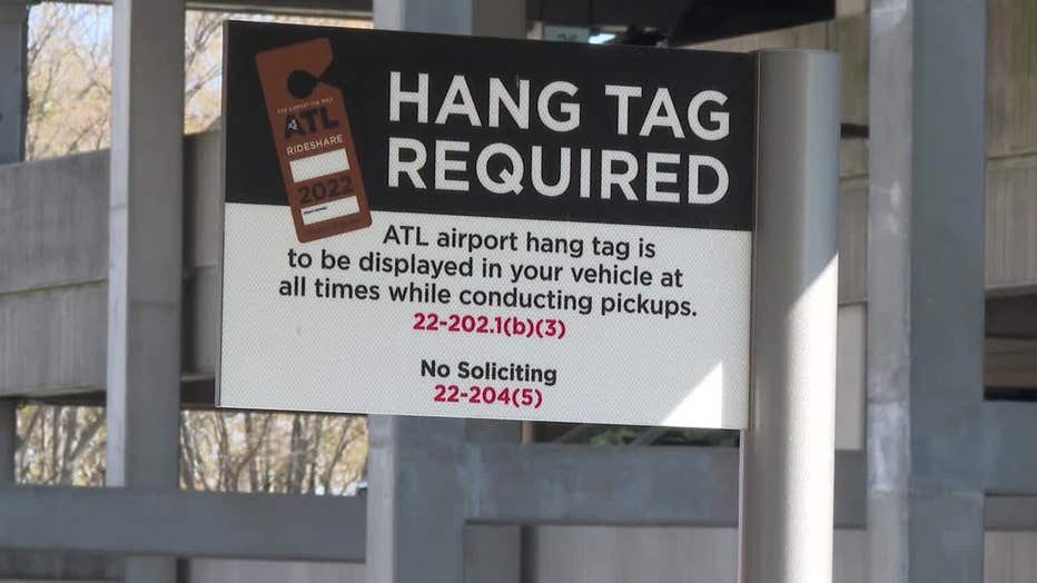 Officials are cracking down on unregistered rideshare drivers at Hartsfield-Jackson Atlanta International Airport which police call