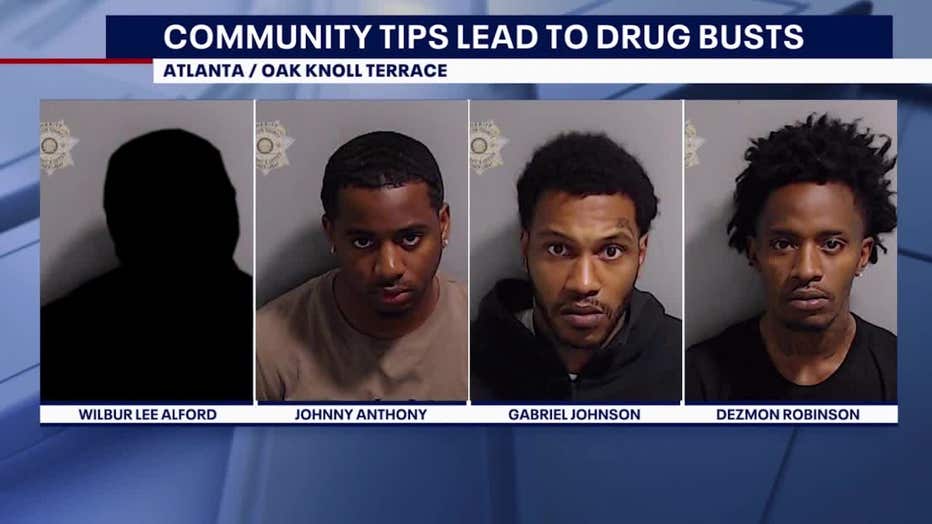 Major drug crackdown in Atlanta: Narcotics, weapons seized as