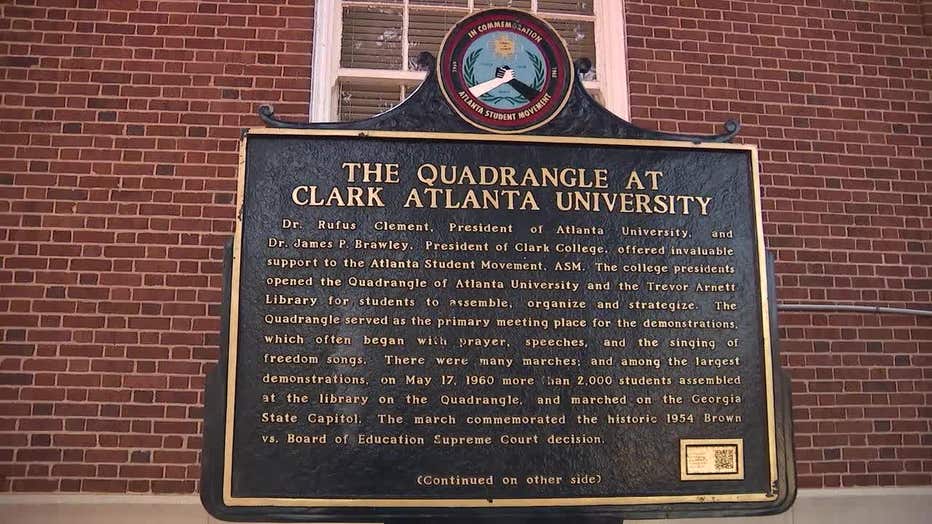 A historical marker was unveiled to the 60-year legacy of the Atlanta Student Movement on March 20, 2024.