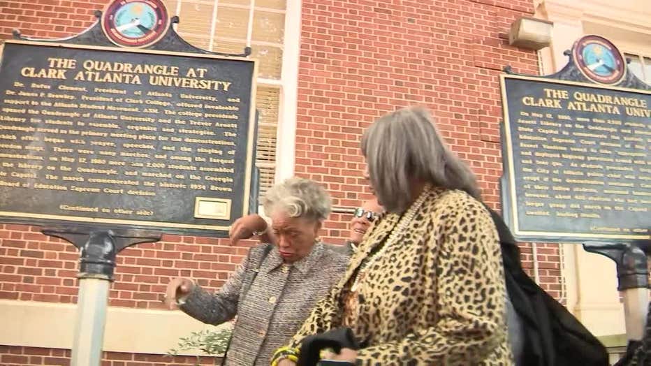 A historical marker was unveiled to the 60-year legacy of the Atlanta Student Movement on March 20, 2024.