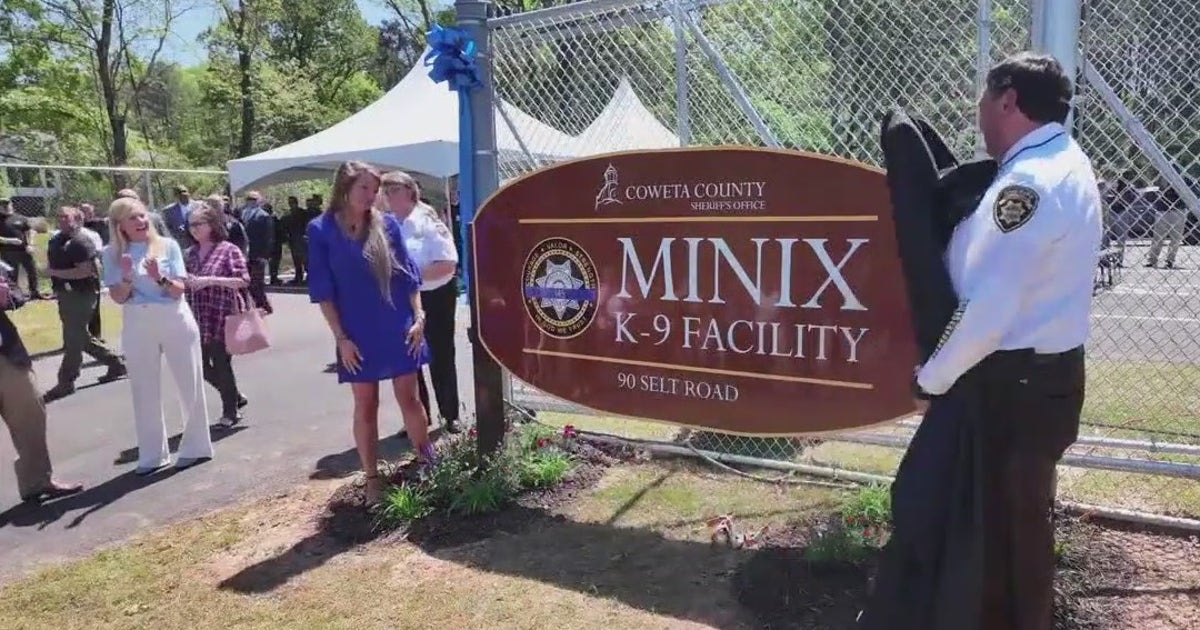 New Coweta County K-9 training center named after fallen deputy | FOX 5 ...