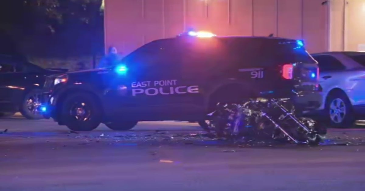 Wreck involving motorcycle in East Point | FOX 5 Atlanta
