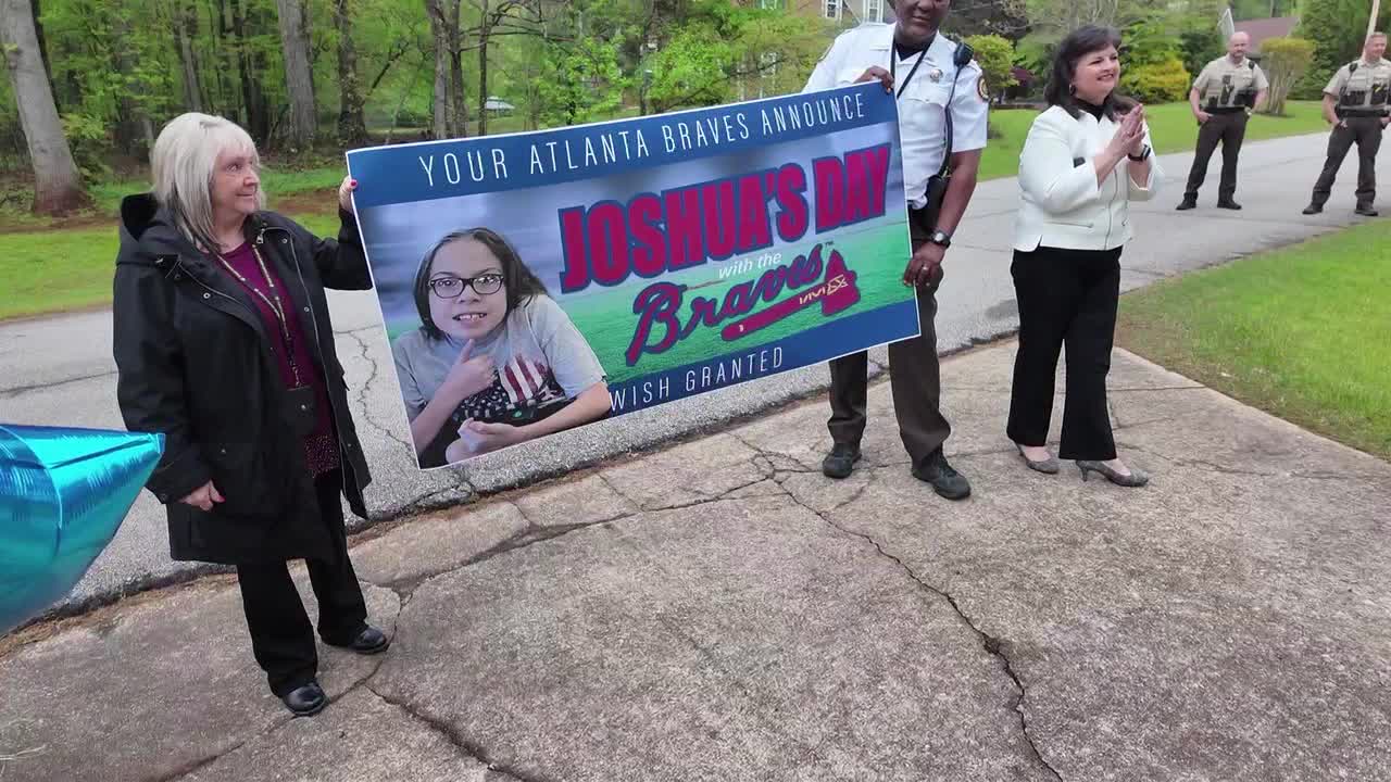 Atlanta Braves, Make-A-Wish to surprise Fayette County kid at Truist Park