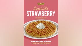 Waffle House menu expands with limited edition strawberry waffles