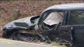 11 hospitalized after series of crashes in rural Coweta County