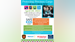 Car seat check event happening Saturday in Cherokee County
