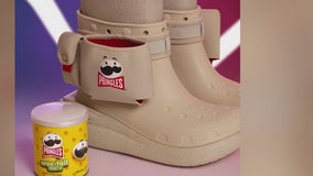 Step Into Snack-tastic Style: Pringles and Crocs unveil chip-holding shoes!