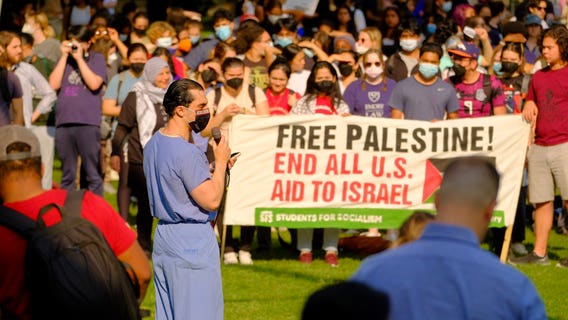 Second day of pro-Palestinian protests at Emory University following arrests