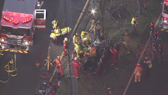 Driver seriously injured in crash on Johnson Ferry Road in Marietta