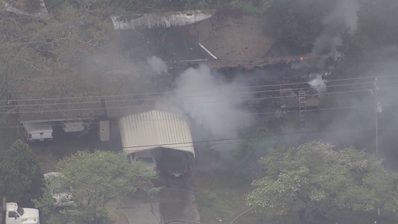 2 hospitalized after house fire in Rockdale County on Tuesday morning