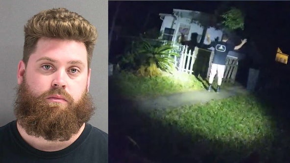 Florida man pops open beer during police encounter because it was 'cold' and he wanted to drink it: See video