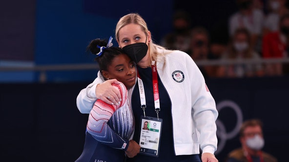 Georgia taps Simone Biles’ longtime coach to co-lead women’s gymnastics team