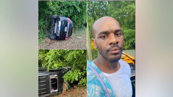 Man arrested after after high-speed chase, crash in Clayton County, sheriff says