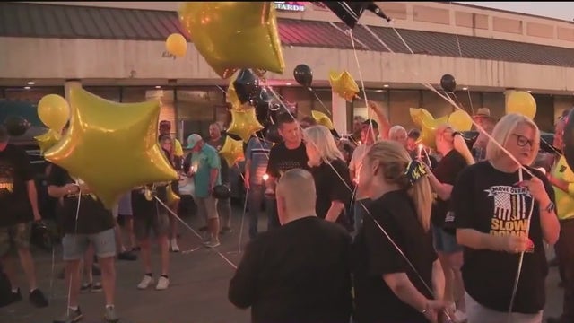 Community honors fallen towing company owner, advocates for stricter Move Over Law