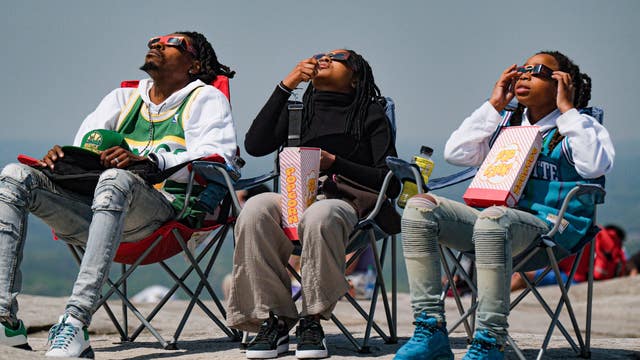 Solar eclipse 2024: Photos, videos from metro Atlanta view