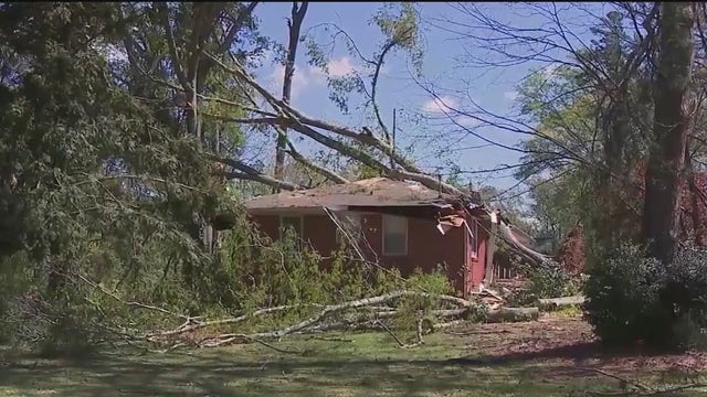 Conyers tornado: Church turns shelter as neighbors begin cleanup efforts