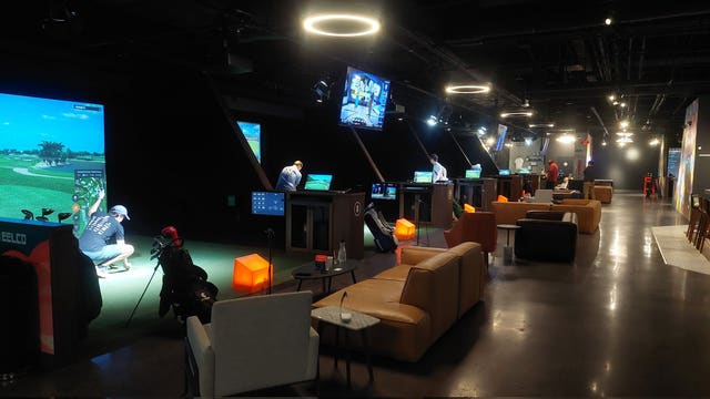 Getting in the Masters mood at Midtown’s Five Iron Golf