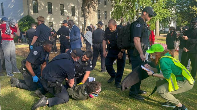 University of Georgia panel upholds suspensions for students arrested during pro-Palestine protest