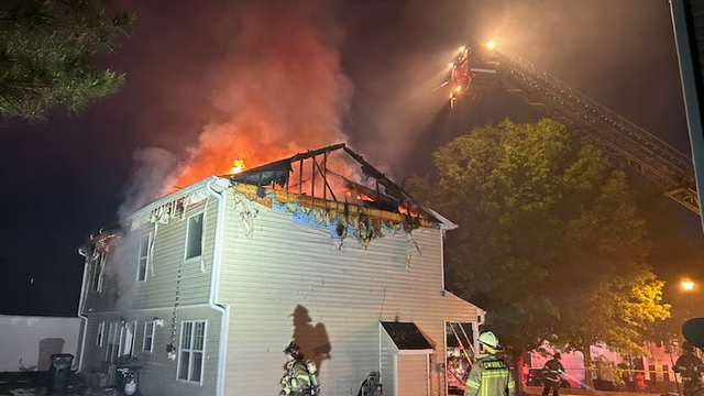 Snellville home goes up in flames after fire starts in garage