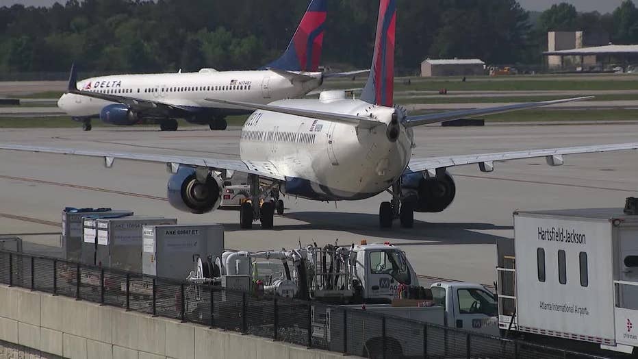 The FBI is investigating possible stowaways on a Los Angeles-bound Delta flight from Atlanta on April 12, 2024.