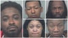 5 arrested in Gwinnett County in connection to stolen vehicle, gun and drugs