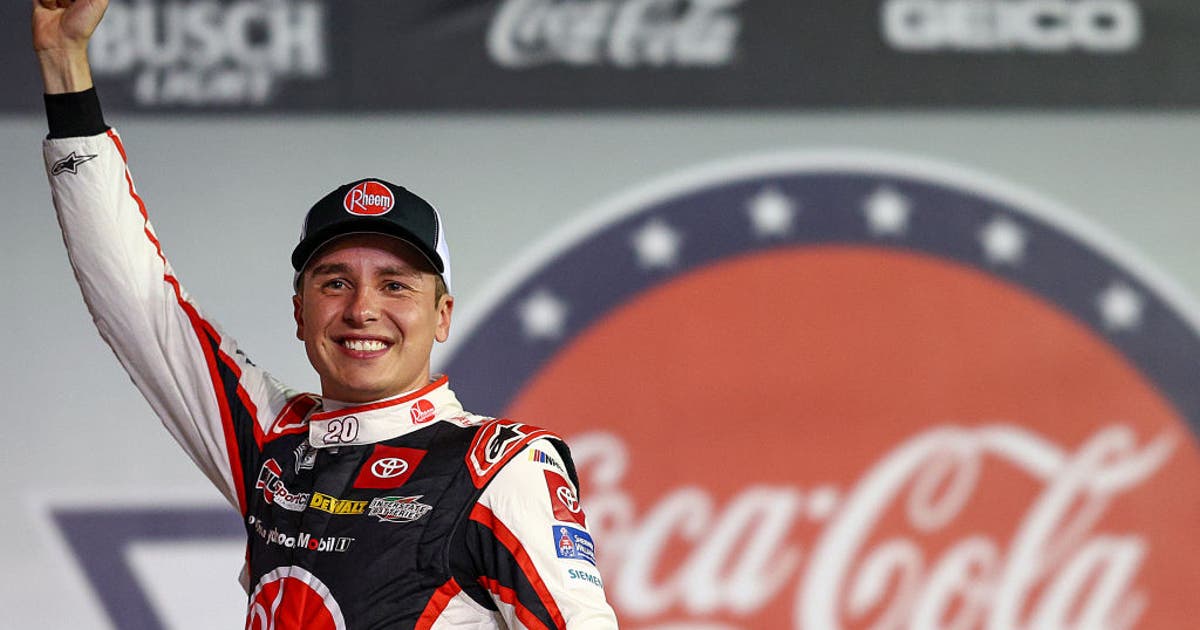 Christopher Bell wins the Coca-Cola 600 after race called with 151