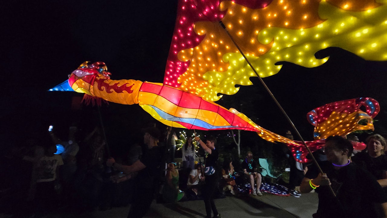 PHOTOS 2024 Atlanta BeltLine Lantern Parade FOX 5 Atlanta
