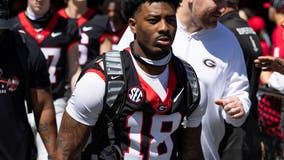 Reckless driving charges dismissed against Georgia wide receiver Sacovie White