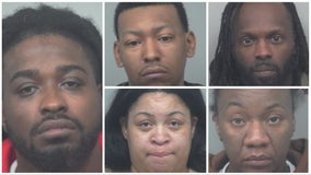 5 arrested in Gwinnett County in connection to stolen vehicle, gun and drugs