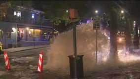 Midtown Atlanta water main break: Second major break in one day