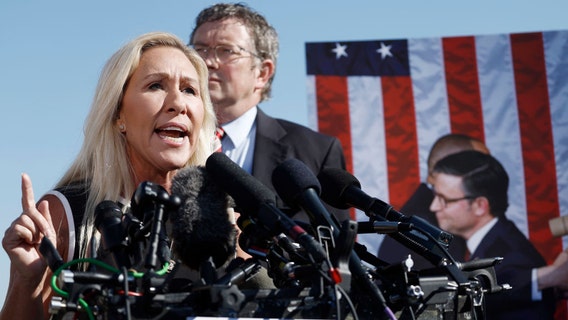 Marjorie Taylor Greene meeting with Speaker Mike Johnson over ouster vote