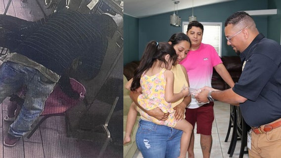 Police return stolen gold Virgin Mary necklace to 4-year-old girl