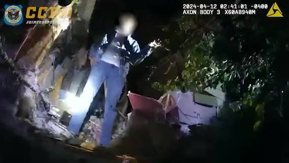 Dash cam video: Driver crashes SUV into Cobb County home during police chase