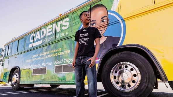 Thieves steal generator from metro Atlanta teen entrepreneur's bus