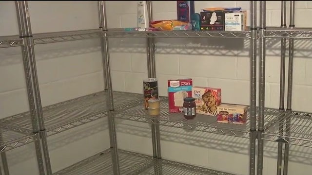 Acworth police transform part of old jail into emergency food pantry