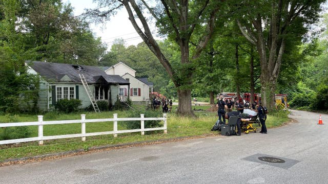 Fire rips through DeKalb County home on Beechview Drive